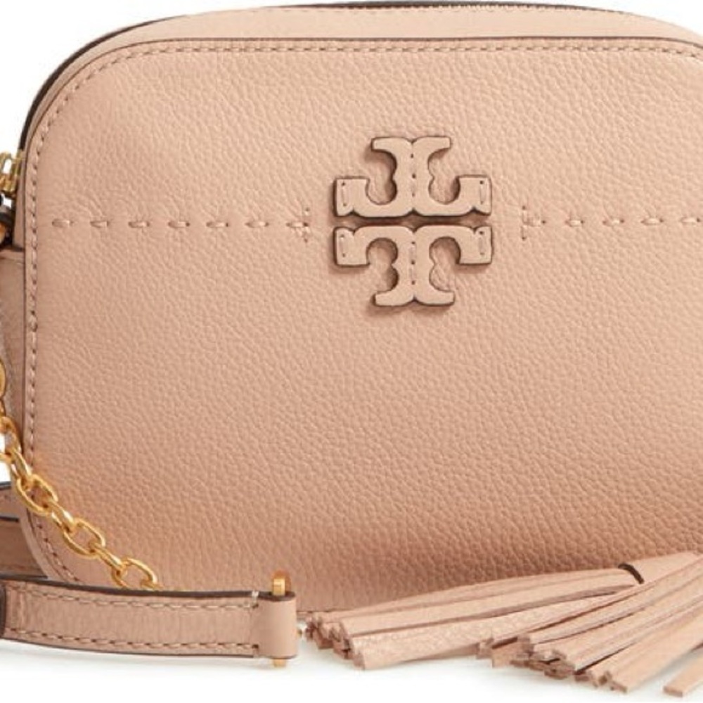 Tory Burch McGraw Leather Camera Bag